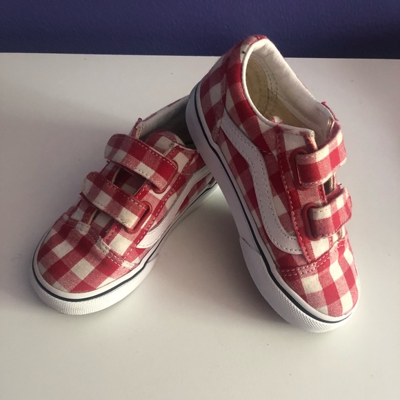 vans gingham check